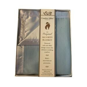 Comfort Silkie Security Blanket Lovey Baby Toddler Satin Flannel